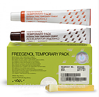 Цемент для тимчасової фіксації Фригенол (FREEGENOL), GC, 55г + 20г + очищувач 2г.  GC