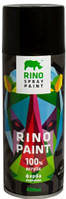 Краска аэрозольная Rino Paint Universal чорная матовая (RP-4)