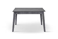 Стол обеденный деревянный раскладной Портленд 113-163 см Микс мебель серый