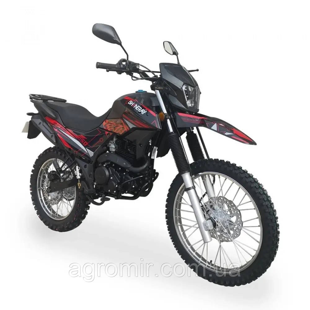 Мотоцикл Shineray XY250GY-6C LIGHT Червоний