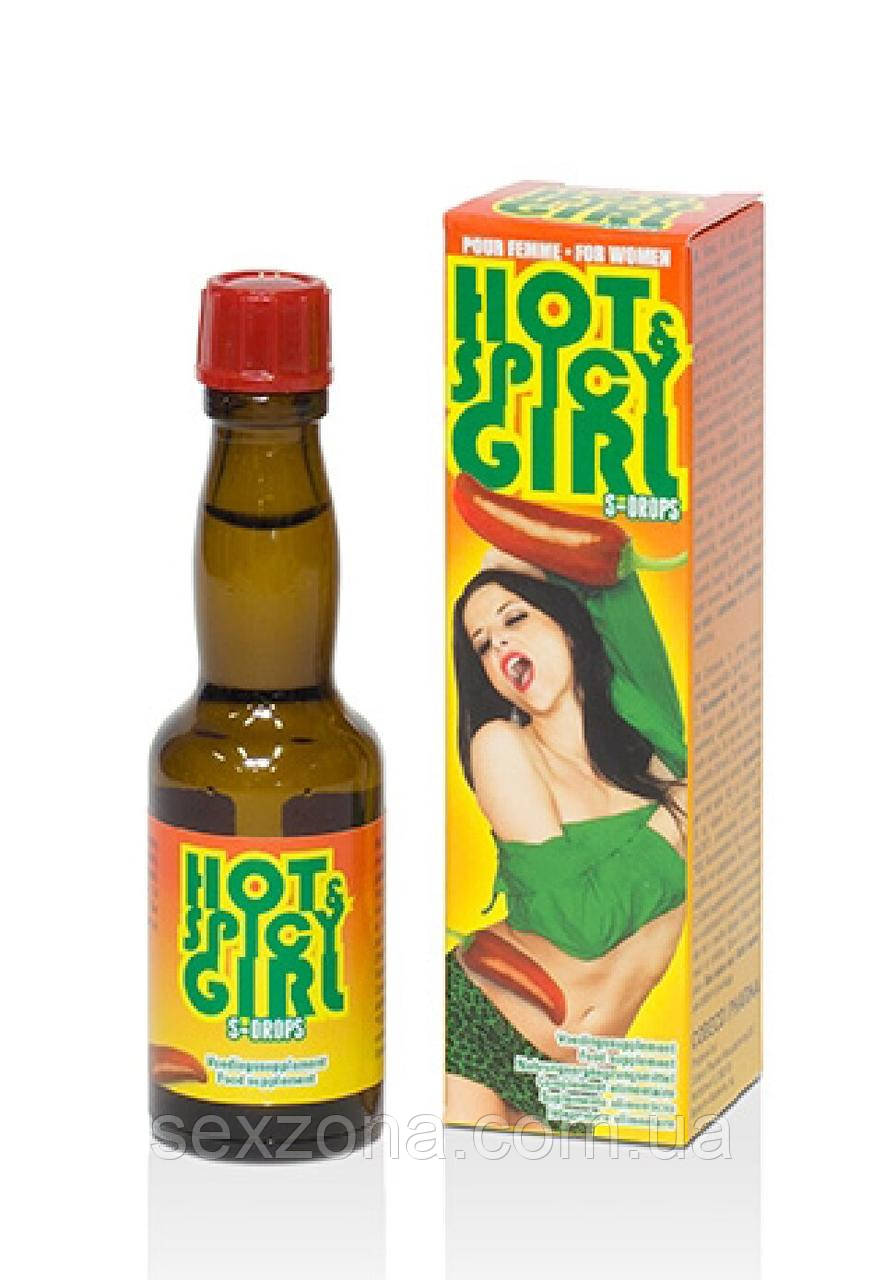 Жіночі краплі для збудження сильні Hot Spicy Girl ( 20 ml )