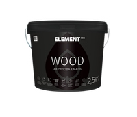 Эмаль акриловая для дерева ELEMENT PRO WOOD  (белая В1)