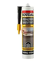 Герметик Soudal Бітумний покрівельний Soudafalt (чорний) [280 мл]