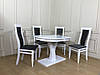 Комплект обідній стіл Дейлі стільці Ноа, фото 8