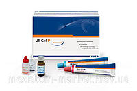 Ufi Gel P (Уфі гель П) 50 г +50 мл + 10 мл, м'яка прокладка для перебазування протезів