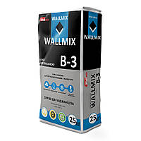 Смесь для газоблоков и пеноблоков Wallmix B-3, 25 кг