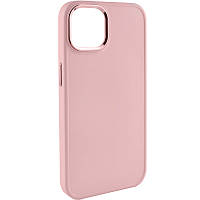 Шкіряний чохол Bonbon Leather Metal Style для Samsung Galaxy S22 Рожевий / Light pink