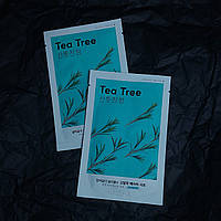 Заспокійлива тканинна маска з олією чайного дерева Missha Airy Fit Tea Tree Sheet Mask