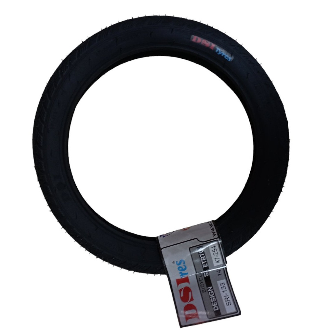 Покришка DSI 14"x1.75 47-254 ARKOSE 3 SRI-133 дорожня чорний