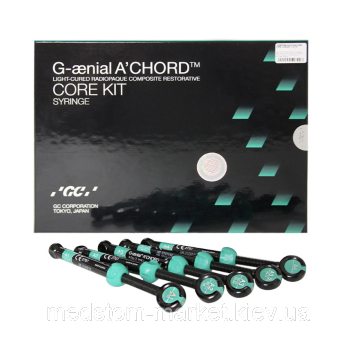 G-AENIAL A'CHORD Core Kit / Дженіал акорд / 5 шприців (A1, A2, A3, A3.5, A4)  GC  Японія