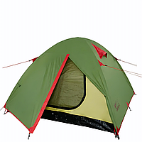 Карпова палатка Camp Lite Кемпинговые палатки большие 3 мест Туристические палатки и тенты Зеленая
