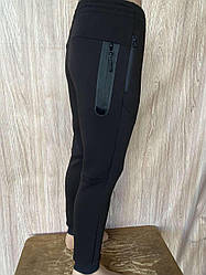 Чоловічі теплі зимові спортивні штани Nike (Найк), Чоловічі спортивні сині штани, Зима. Чоловічий одяг