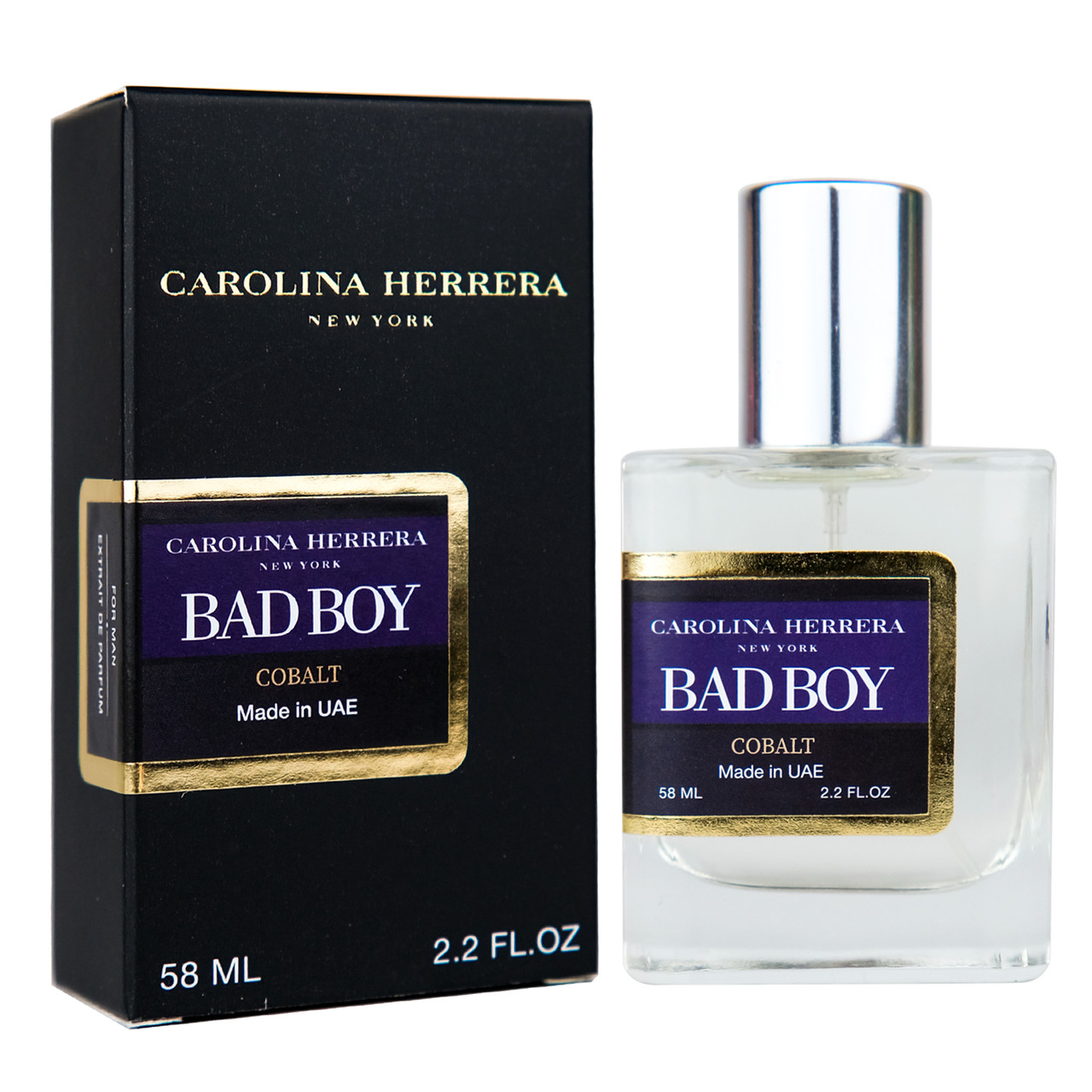 Carolina Herrera Bad Boy Cobalt Parfum Electrique TESTER PRO чоловічий 58 мл