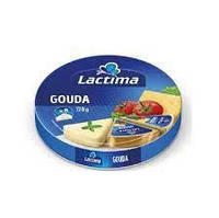 Плавлені сирочки Laktima Gouda 120g 8шт