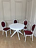 Кухонний комплект стіл Ікс стільці Медальйон, фото 10