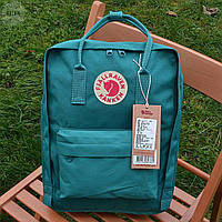 Рюкзак шведской марки Kanken Fjall Raven 16L Ocean Green