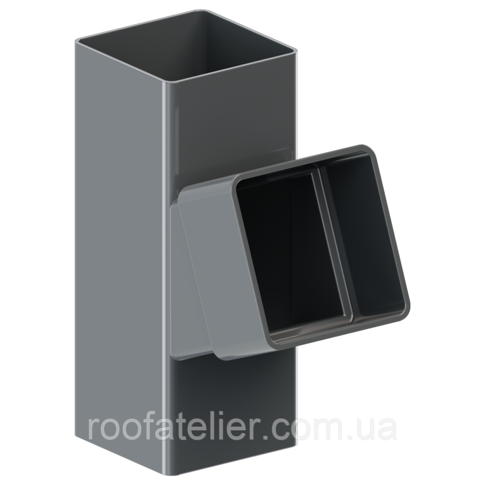 Трійник KROP 80Х80/67°