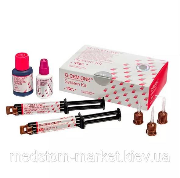 G-CEM ONE System Kit (2 шприца (A2, Translucent) х 4.6 г, праймер (AEP) 4 мл, G-Multi PRIMER 5 мл)