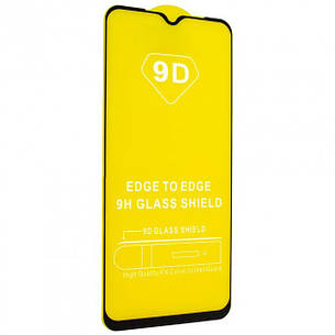 Захисне скло 9D для Xiaomi Redmi 9A / 9AT / 9C / 10A Black, фото 1