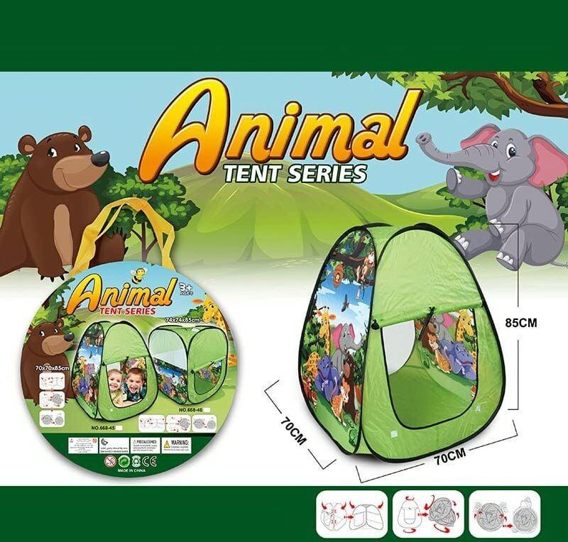 Дитячий ігровий намет Тварини (70 х 70 х 85 см) 668-45
