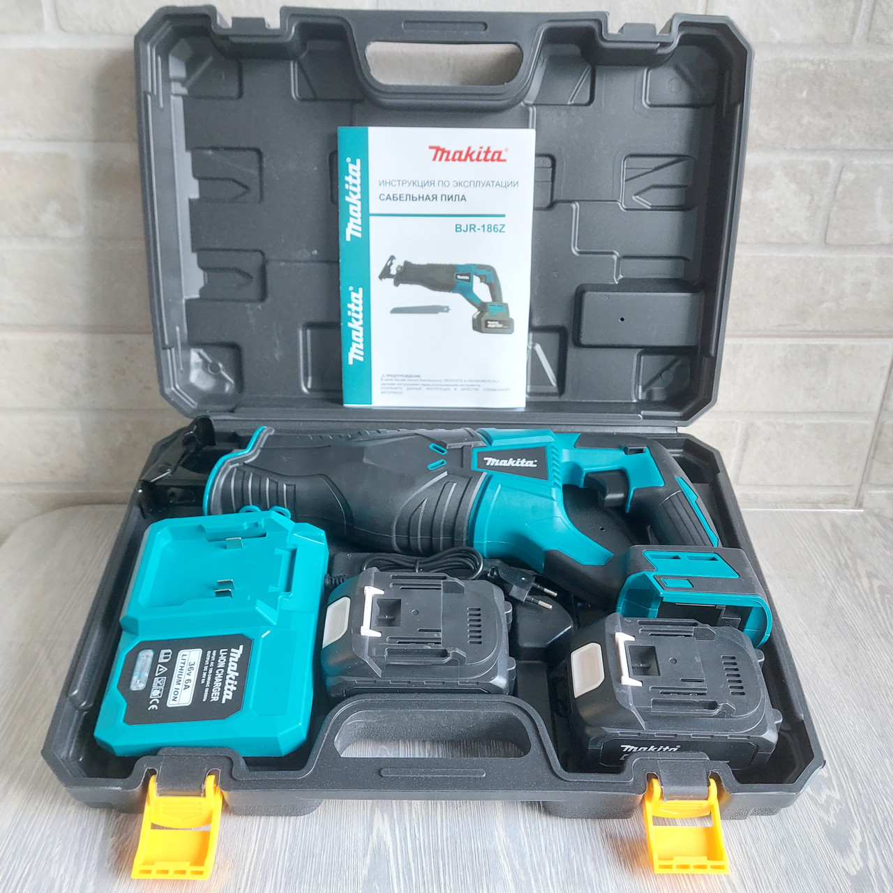 Сабельная Пила Makita BJR186Z (36V 6.0Ah) (Ножовка Макита для Сада ...