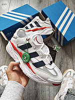 Мужские кроссовки Adidas Niteball White/Red