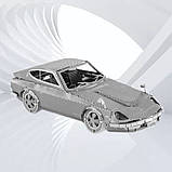 Металевий 3D-пазл Nissan купе, фото 6
