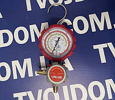 Манометричний колектор одно-вентильний VALUE VMG-1-U-H(R410.407.22.134)