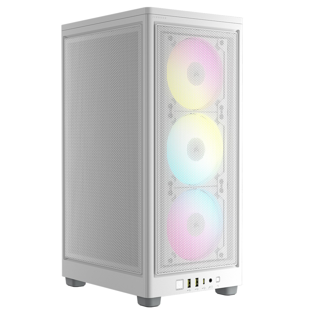 Корпус для ПК Corsair 2000D RGB Airflow White (CC-9011247-WW) без БЖ