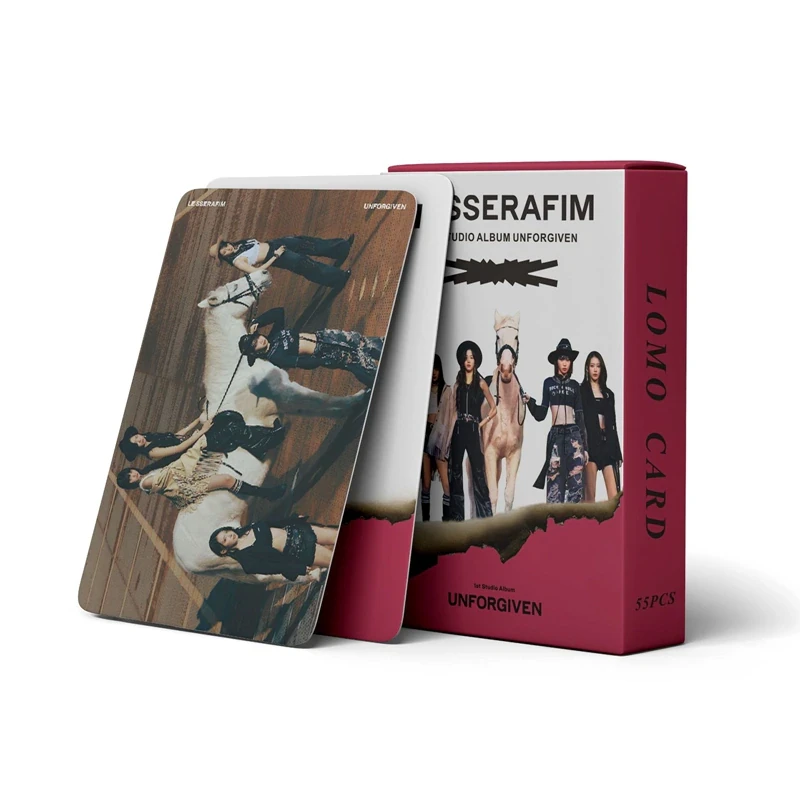 Ломо карти • Le Sserafim • Unforgiven • 55 шт • №2