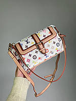 Стильна жіноча сумочка Louis Vuitton Diane White Rainbow 25 x 15 x 7 см