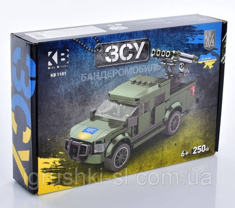 Конструктор Limo Toy "Військова машина", 250 деталей