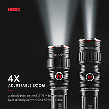 Ліхтар ручний Nebo Slyde+, фото 4