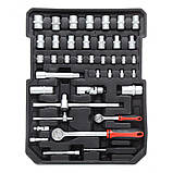 Універсальний набір інструментів Kraft&Dele KD314 сріблястий 188 елементів, фото 6