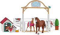 Schleich 42458 Клуб гостей Ханны с собакой Руби (Германия)