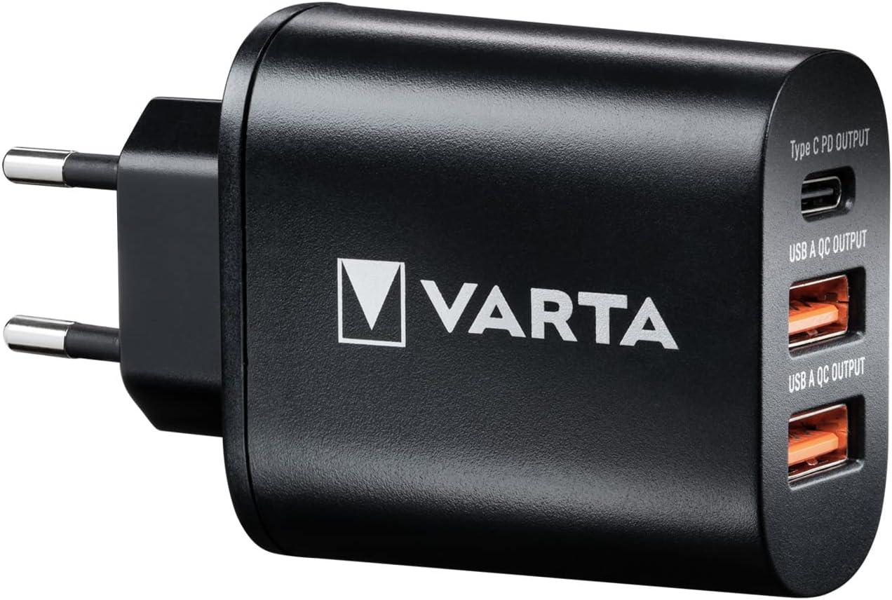 Зарядний пристрій Varta Wall Charger 38W Black (57958101401), фото 1