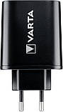 Зарядний пристрій Varta Wall Charger 38W Black (57958101401), фото 2
