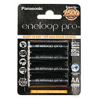 Аккумуляторы Panasonic Eneloop Pro 2500 mah Ni-MH AA BK-3HCDE/4BE