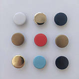 Кнопки на шипах 15 мм виробництво Німеччина колір Білий Цена за 1 шт., фото 3