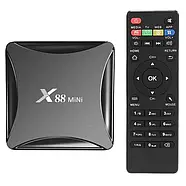 ТВ-приставка Smart TV Box Android X88 mini 4Ядра 2Gb RAM 16Gb ROM Android Чорний, фото 7
