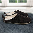 Тапочки жіночі повстяні для ламінату Progress коричневі 4236, фото 7