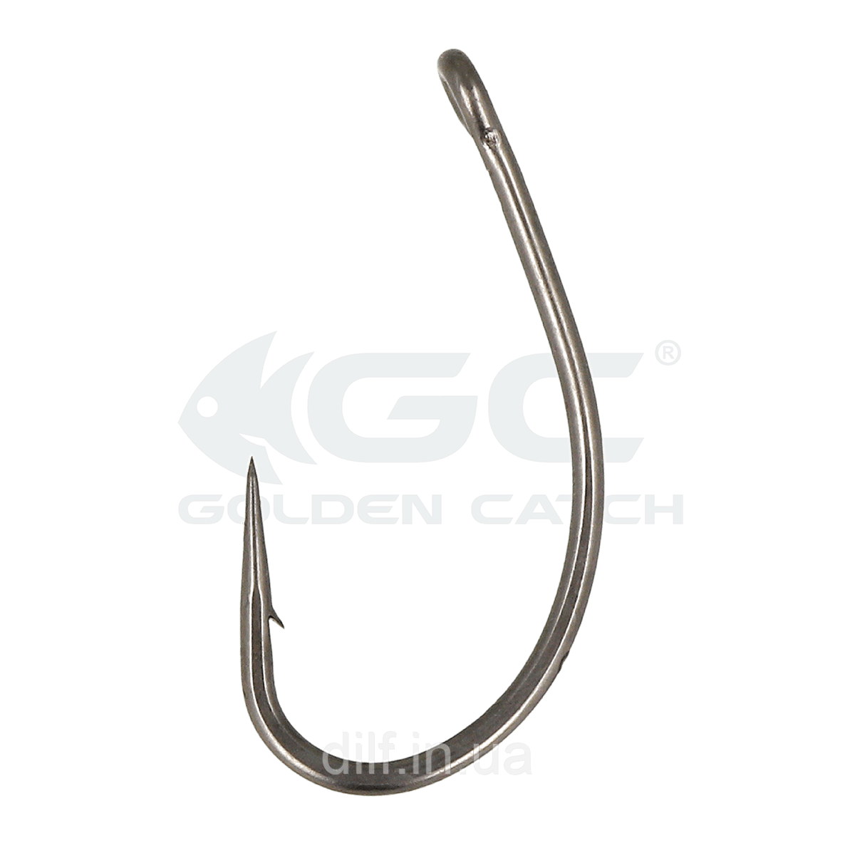 Гачок GC G.Carp Curve Shank TF №2 (10шт)