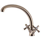 Змішувач для кухні в ретро стилі MIXXUS RETRO BRONZE (Німеччина), фото 5