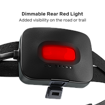Налобний ліхтар BioLite Headlamp 800 Pro Grey | Багатофункціональний налобник професійного рівня з вбудованим заднім освітленням, фото 4