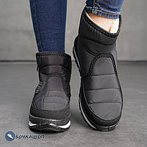 Жіночі дутики чорного кольору, фото 3