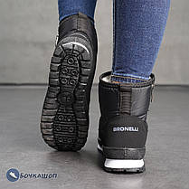 Жіночі дутики чорного кольору, фото 5