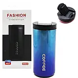 Термокухоль із неіржавкої сталі Термочашка 380 мл Термос для напоїв із кришкою Кружка термос для подорожей, фото 10