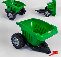 Причіп для педального трактора Pilsan 07-317, зелений