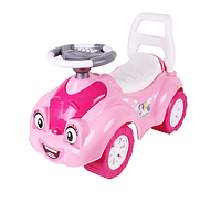 Беби машина Technok Toys 6658, розовый, музыкальный руль, 8 сигналов