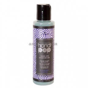 Смачний гель для вишуканих мануальних і оральних ласк Sensuva — Handipop Blueberry Muffi, 125 мл